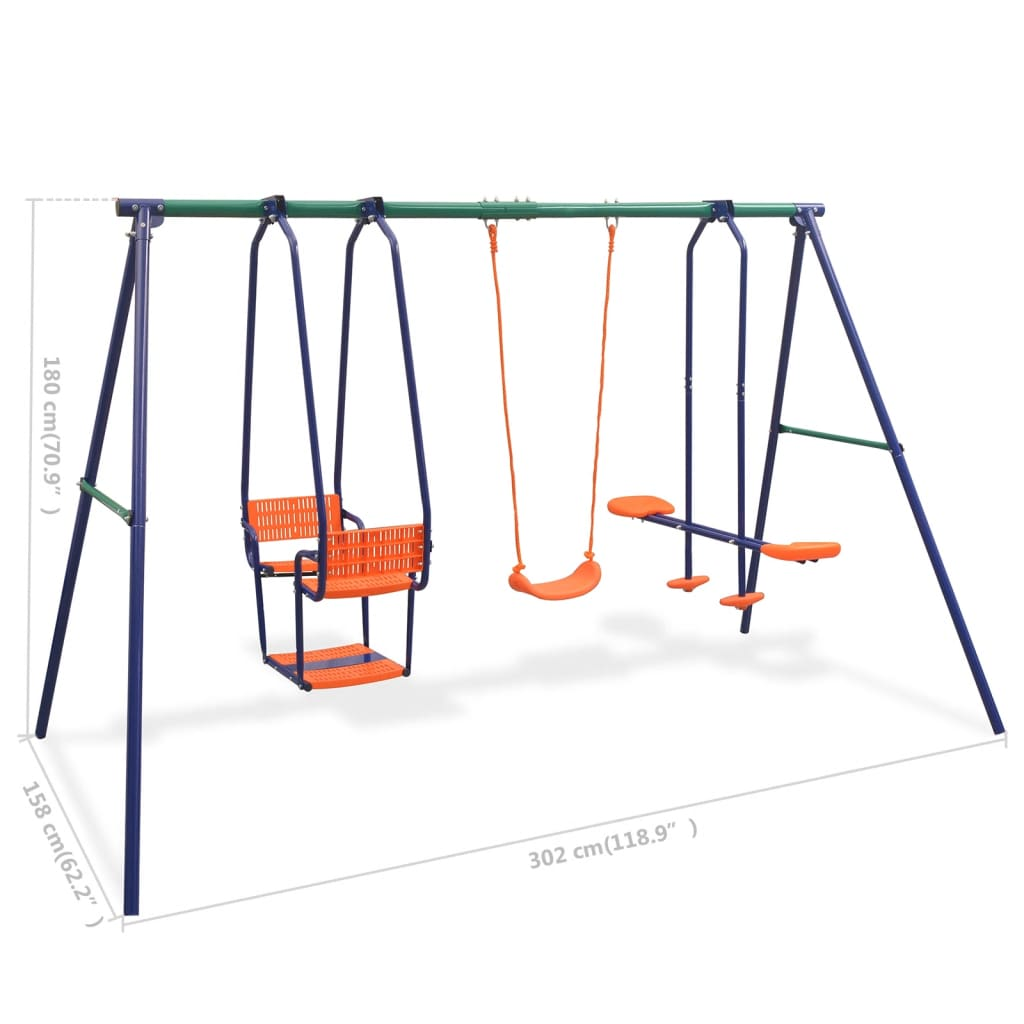 Vida 5 Seat Swing Set