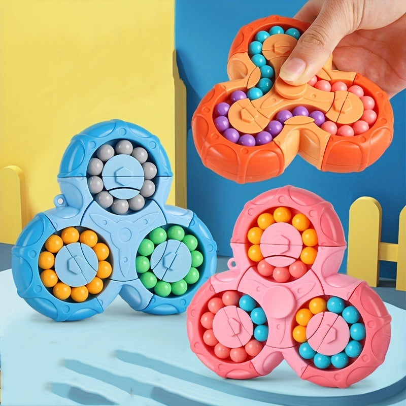 2-in-1 rotating fidget toy