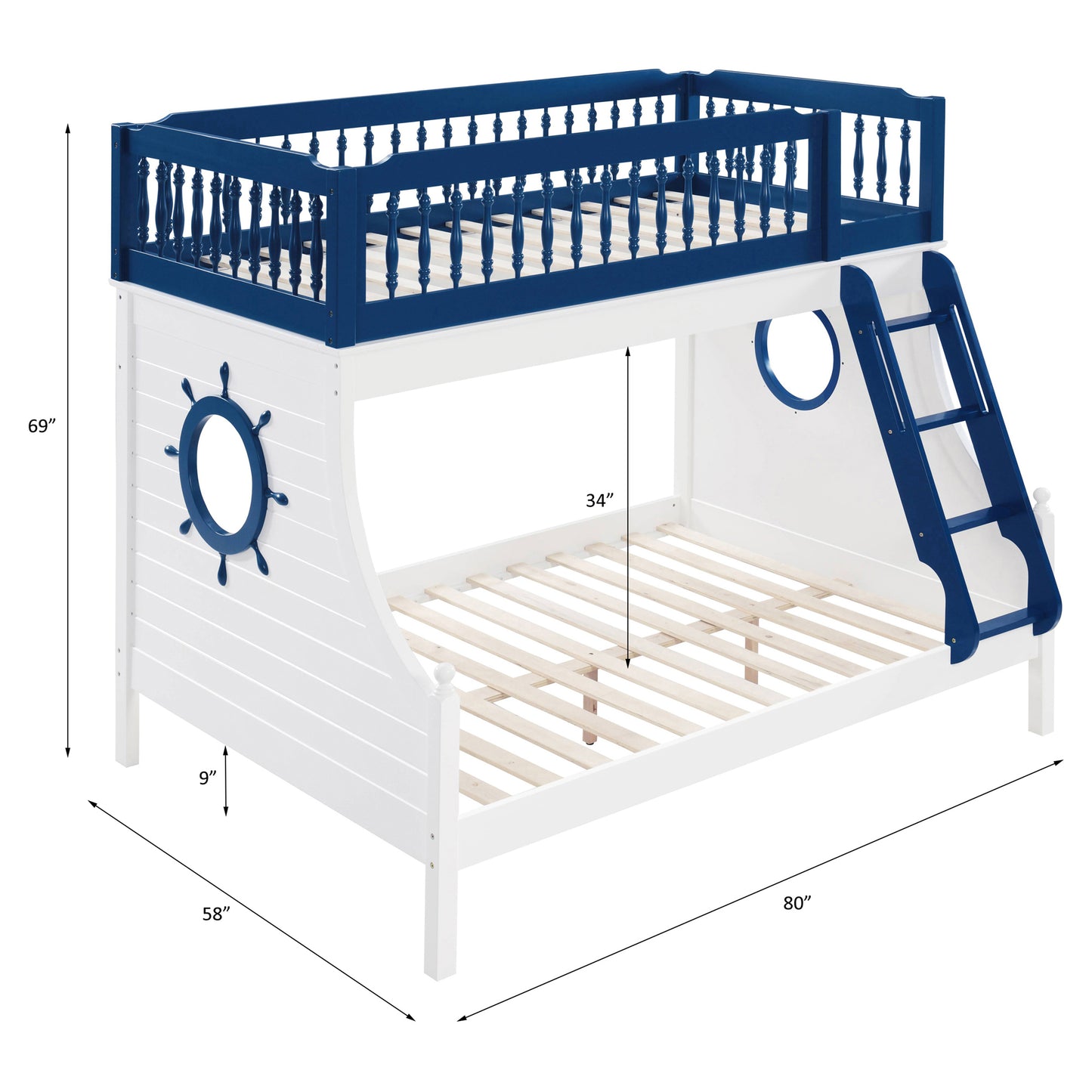 Farah Twin/Full Bunk Bed